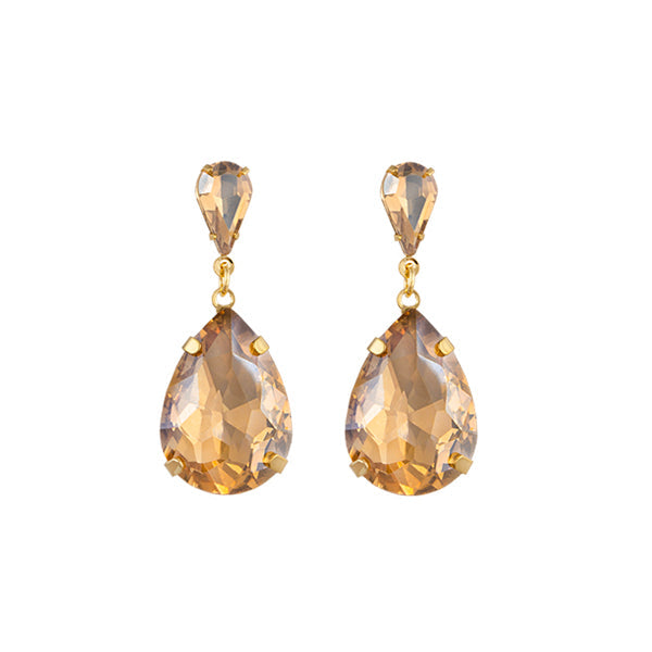 Zahar Jemima Earrings Champagne