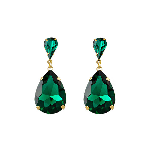 Zahar Jemima Earrings Green