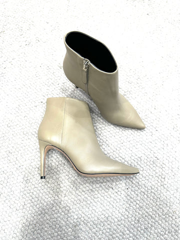 Vicenza Milena Heeled Ankle Boots Sand