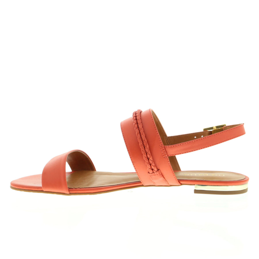 Lucky Flat Sandal Coral