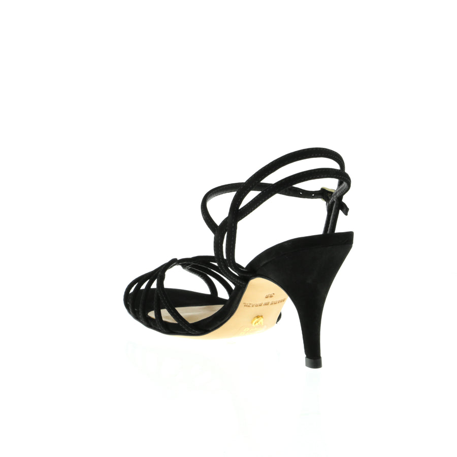 Vicenza - Viera Black Suede