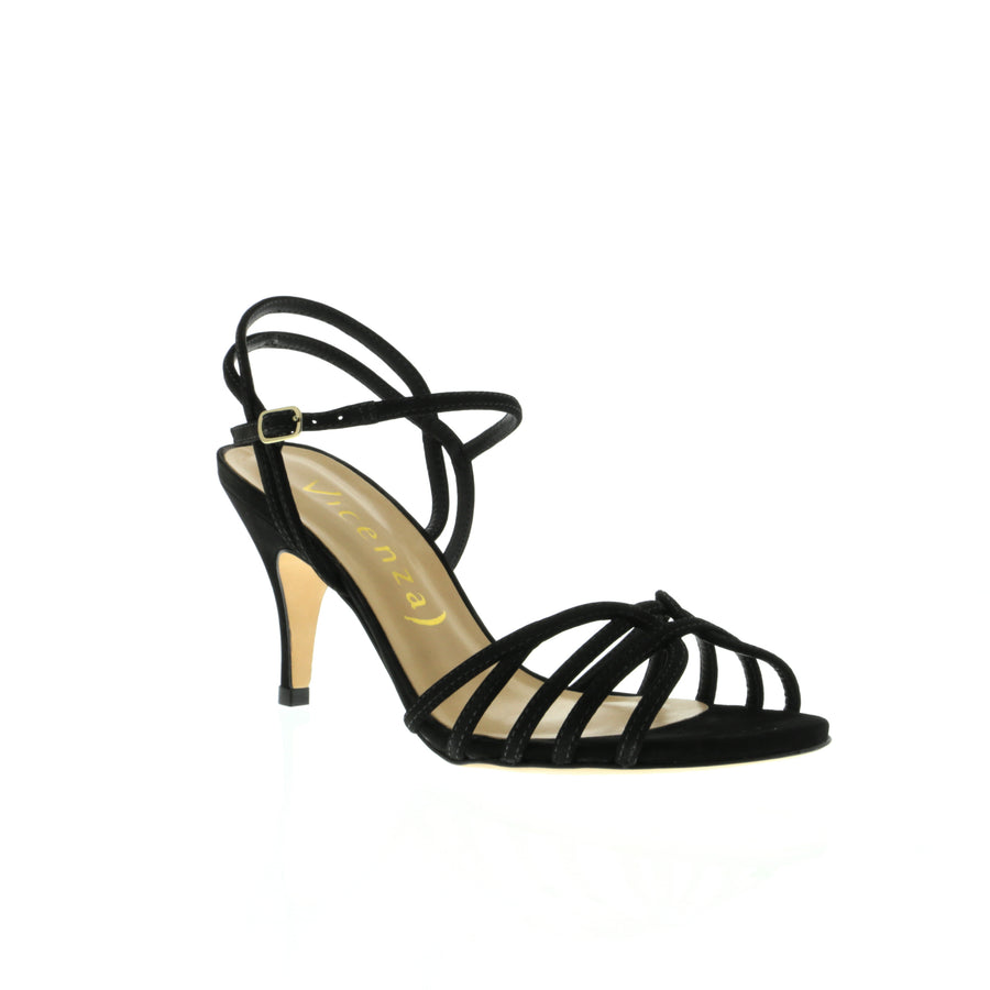 Vicenza - Viera Black Suede