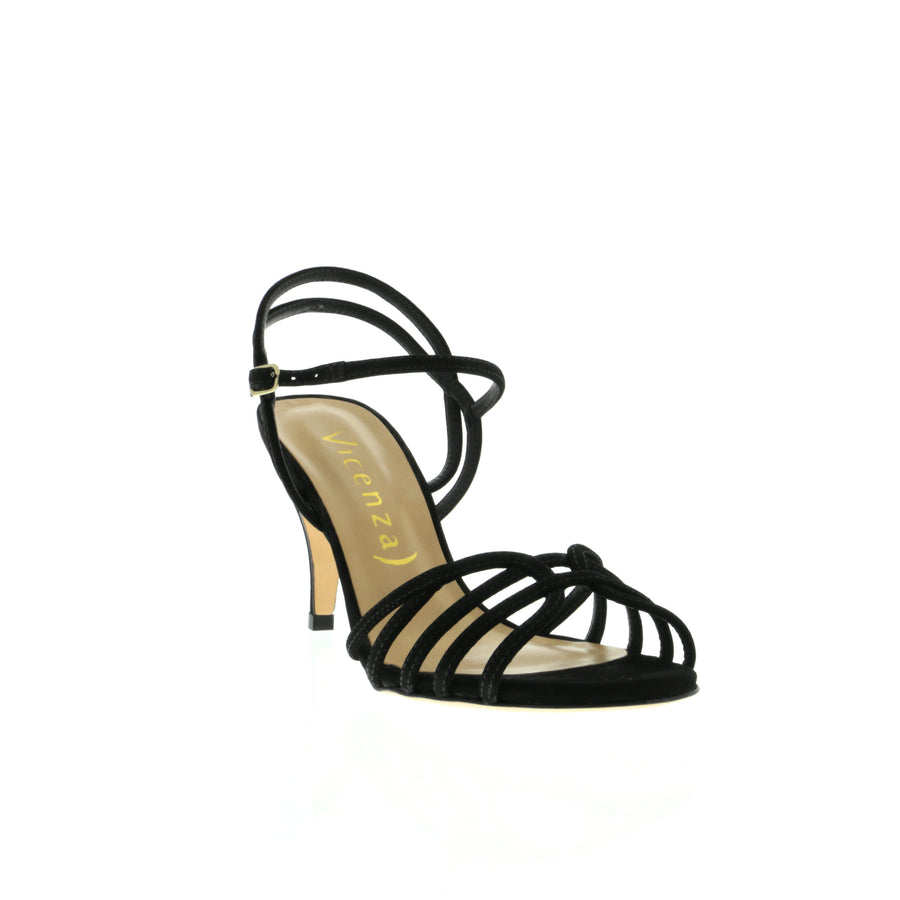 Vicenza - Viera Black Suede