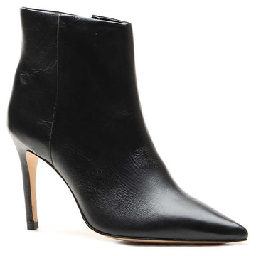 Vicenza Milena Heeled Ankle Boots Black