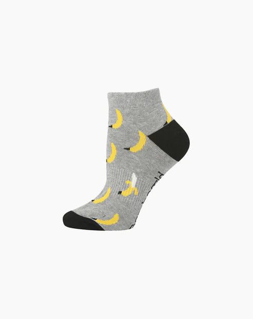 WOMENS BANANA BAMBOO PED SOCK