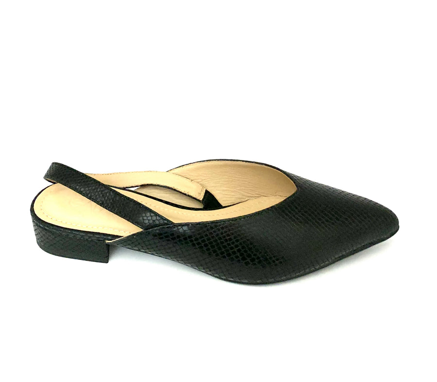 GALANI - GRETA SLINGBACK BLACK