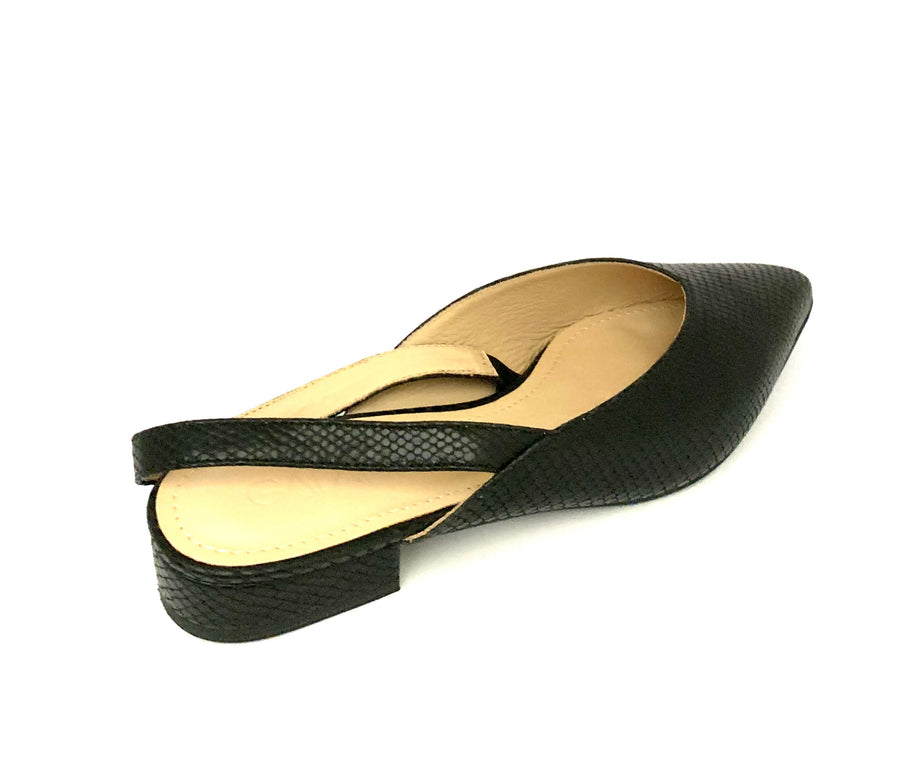 GALANI - GRETA SLINGBACK BLACK