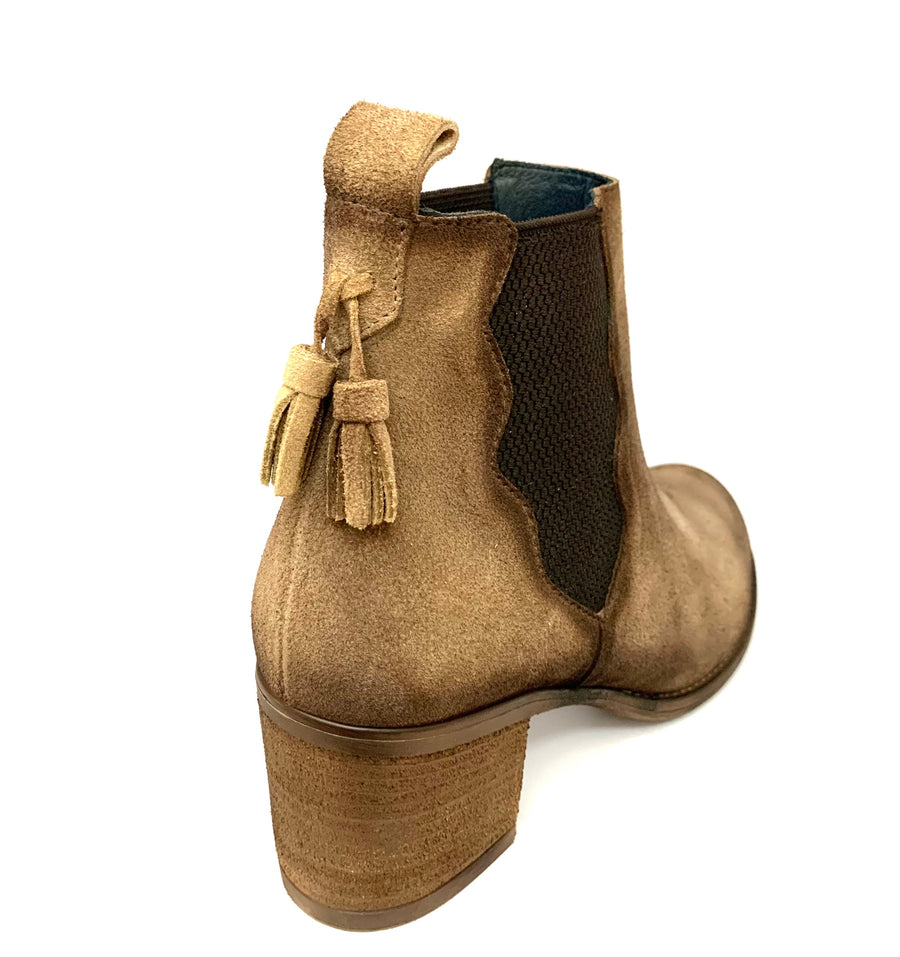 GALANI - CHICK TAUPE ANKLE BOOT