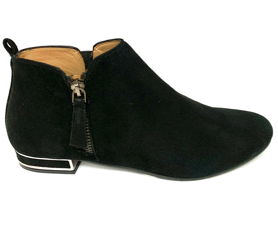 EVALUNA - ERIN BLACK ANKLE BOOT