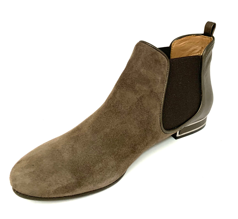 EVALUNA - EVA TAUPE ANKLE BOOT