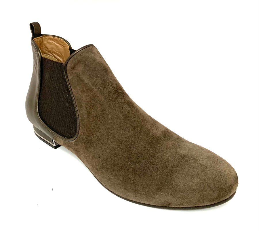 EVALUNA - EVA TAUPE ANKLE BOOT