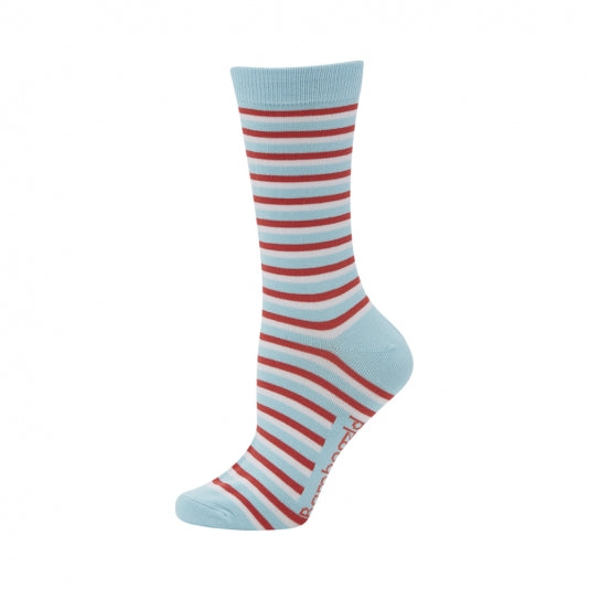 WOMENS STRIPES BAMBOO SOCK