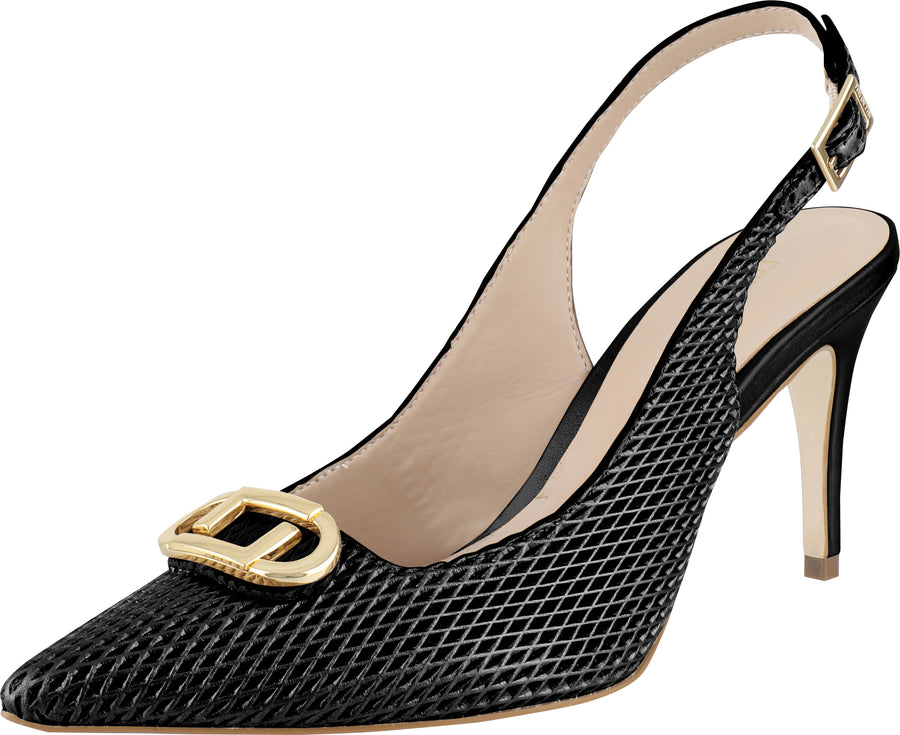 London Slingback - Black