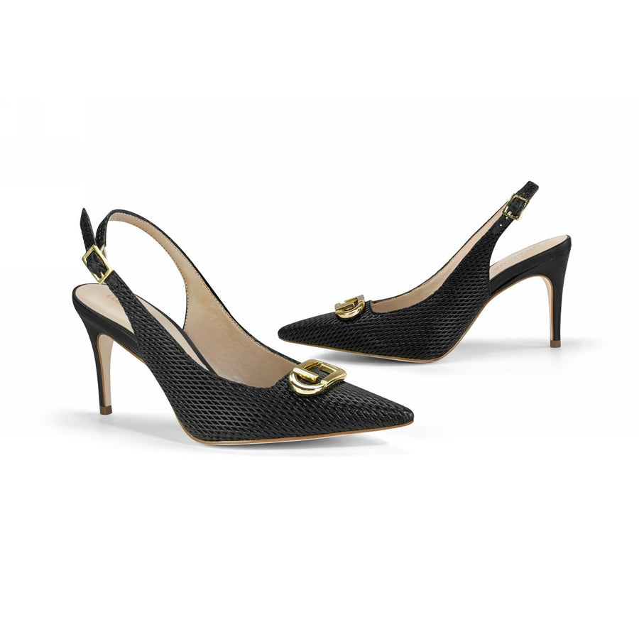 London Slingback - Black