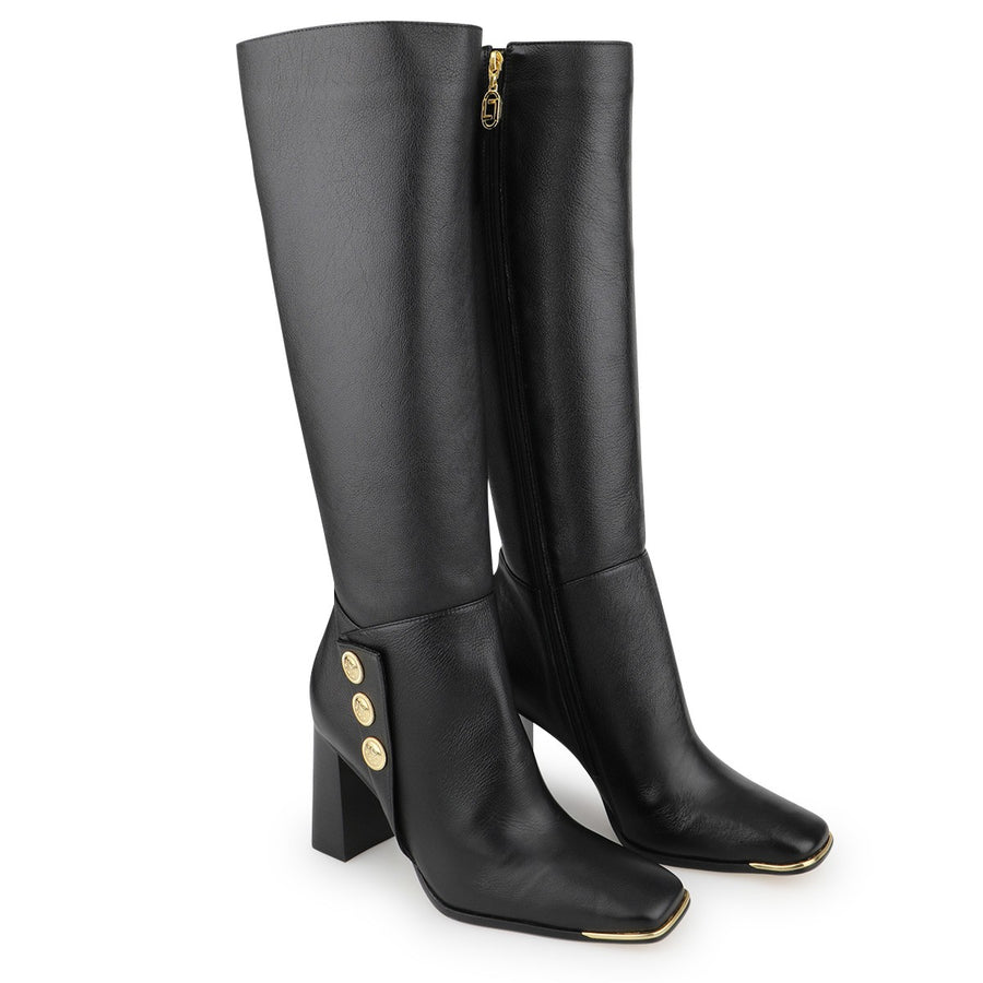 Lilibelle Heeled Knee High Boots