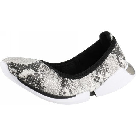 Larisa Snake Print Flat