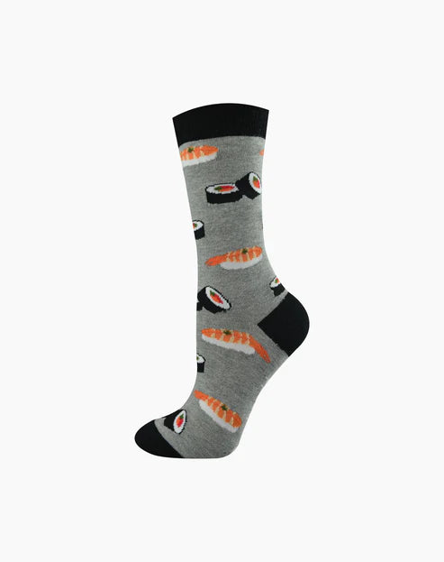 WOMENS SUSHI SOCKS - GREY