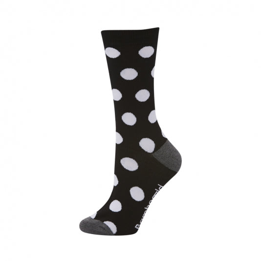 WOMENS SPOTS BAMBOO SOCK