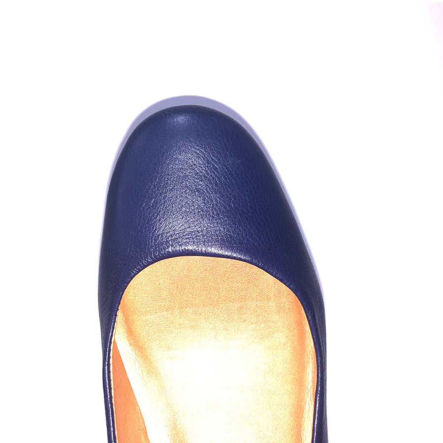 Loyal Navy Court Shoe