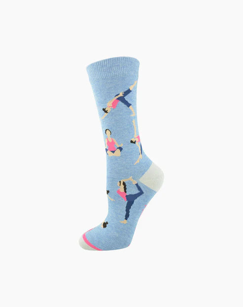 WOMENS YOGA BAMBOO SOCK